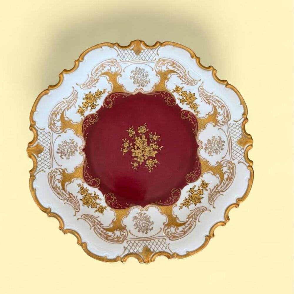 Vintage Reichenbach German Porcelain Plate